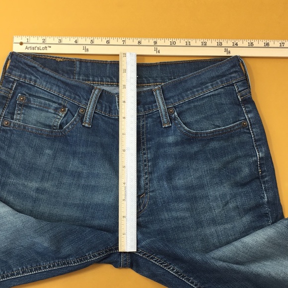 Levi's 541 Slim Straight Denim Jeans Medium Wash - Picture 5 of 11